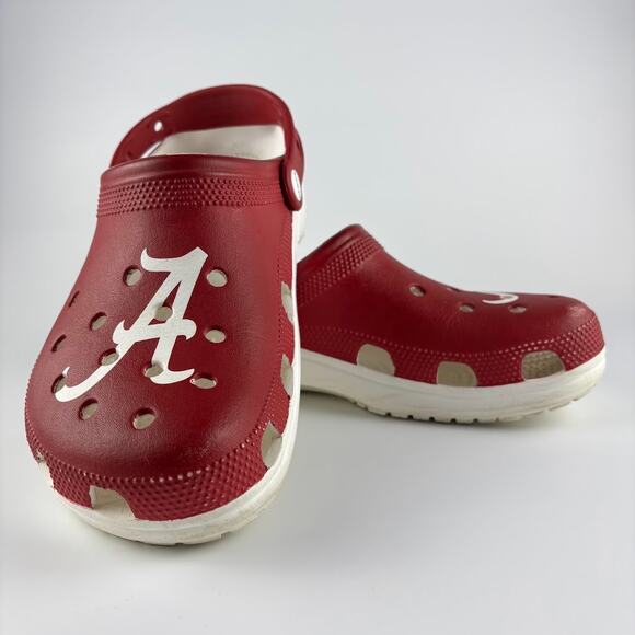 Crocs Classic Clogs University of Alabama Crimson Tide Men's 8 / Women's 10 SEC - Picture 1 of 16